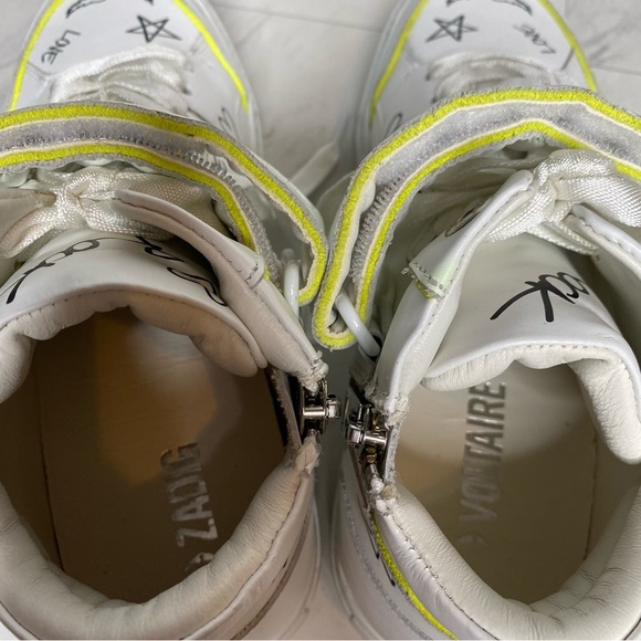 Zadig & Voltaire Mid Flash Sneaker 38 / 8 - Picture 13 of 15